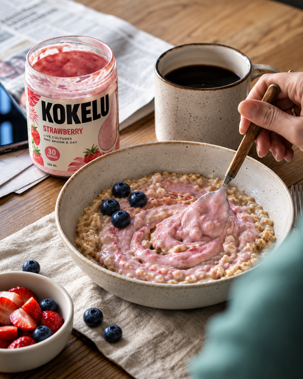 KOKELU Erdbeere zum Frühstück