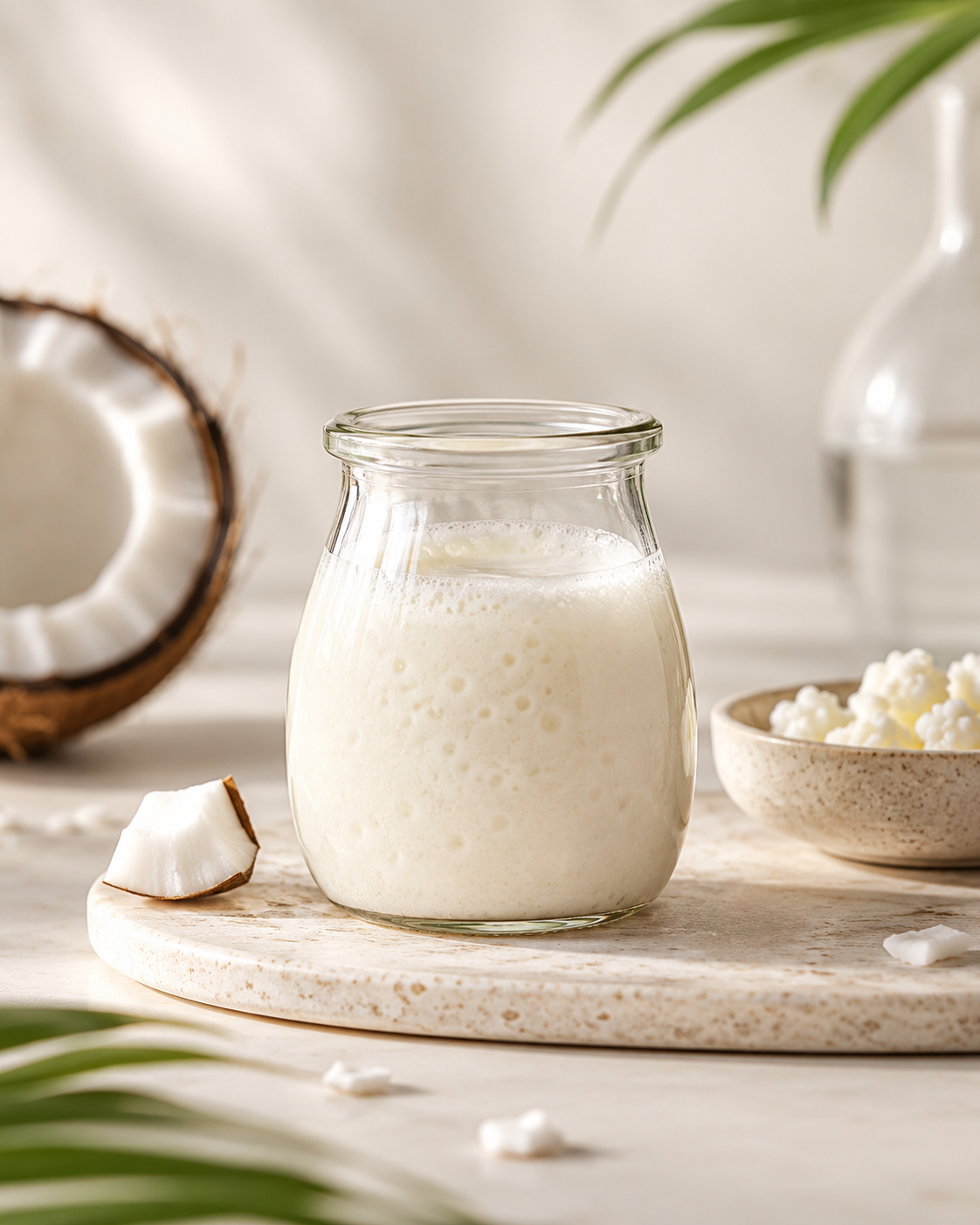 Fermentierte Kokosbasis mit ausgewählten Kulturen